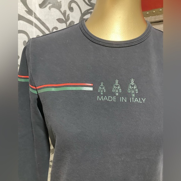 GUCCI AUTHENTIC Vintage Top. Made in Italy. Unisex. Size L - Picture 3 of 5